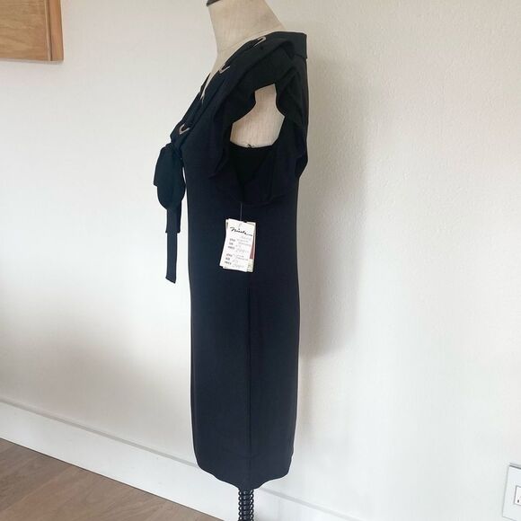 Beautiful Yoana Baraschi Black Party Dress Size XS - Picture 2 of 4
